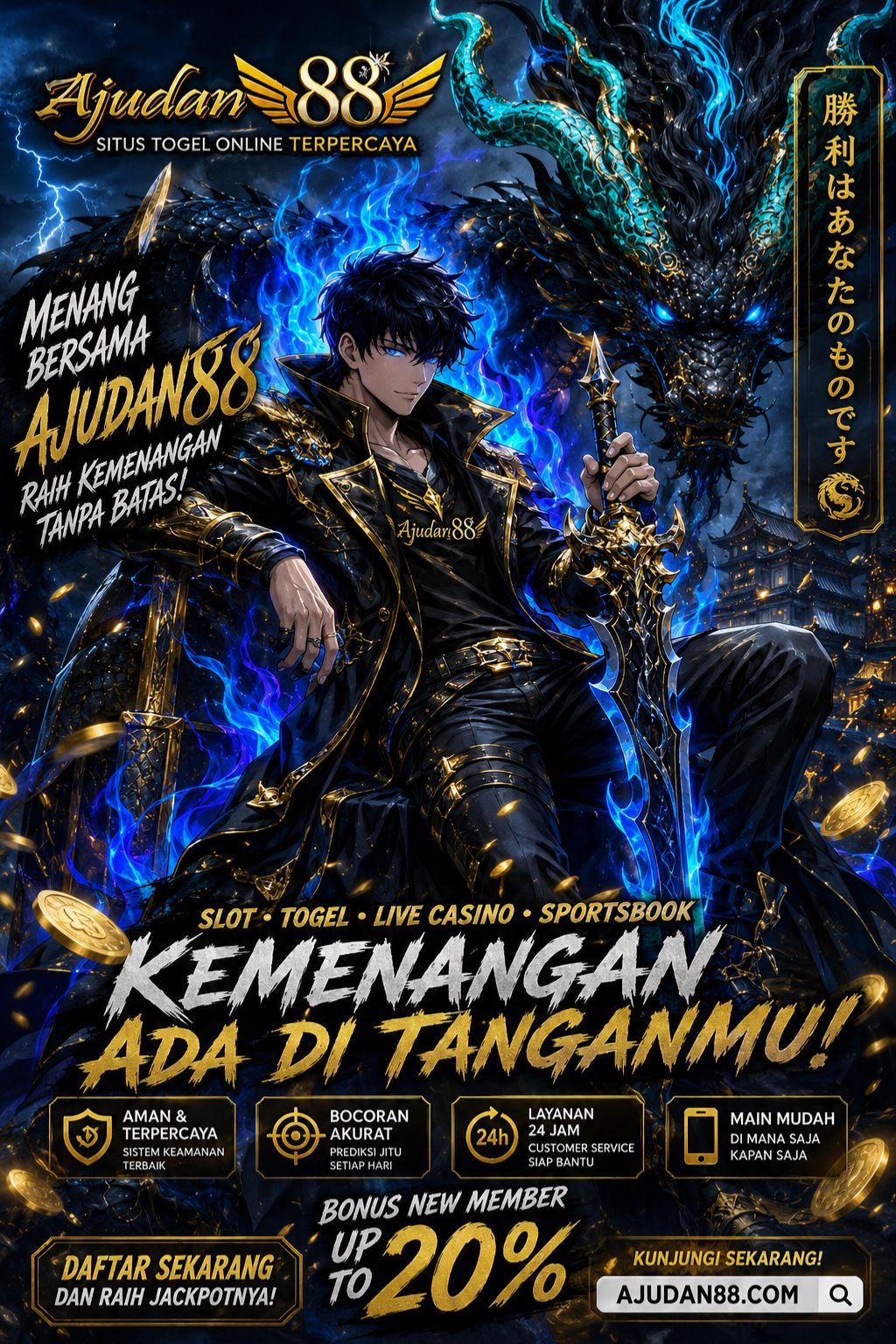 AJUDAN88 🎮 Portal Game PG Soft, Habanero & Pragmatic Play Terlengkap